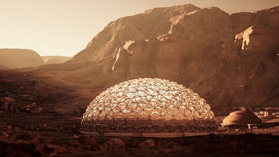 Un grupo de investigadores coliderados por la UPC, finalista en el concurso de la Mars Society para desarrollar una ciudad en el planeta rojo