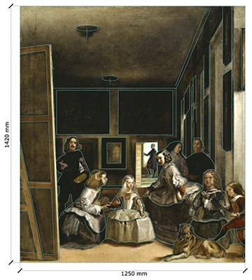 Una investigación de la UPC demuestra, con nuevas técnicas, que Velázquez habría utilizado una cámara oscura para pintar ‘Las Meninas’
