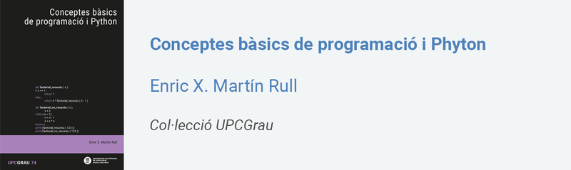 Conceptes bàsics de programació i Phyton