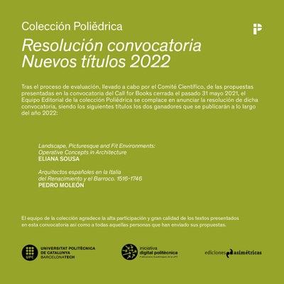 Resolución Call for Books