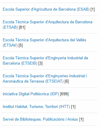 UPCommons. LLibres UPCommons. LLibres