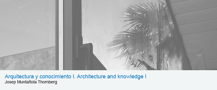 Arquitectura y conocimiento I = Architecture and knowledge I