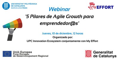 5 Pilars de Agile Growth per a emprenedor@s