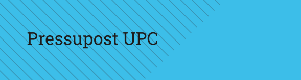 Pressupost UPC