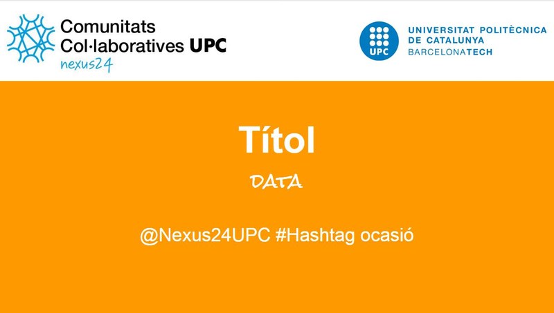 plantilla Presentació Nexus24 plantilla Presentació Nexus24