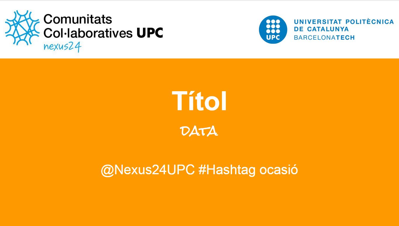 plantilla Presentació Nexus24