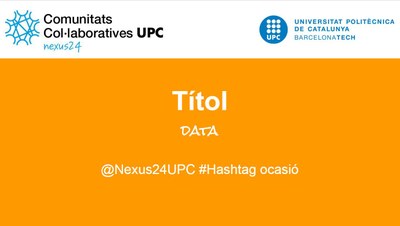 plantilla Presentació Nexus24