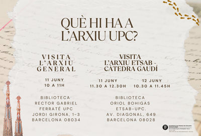 Visita l'Arxiu de la UPC