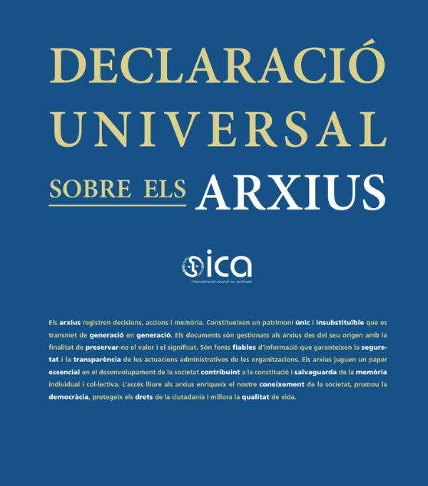 Declaració Universal sobre els Arxius