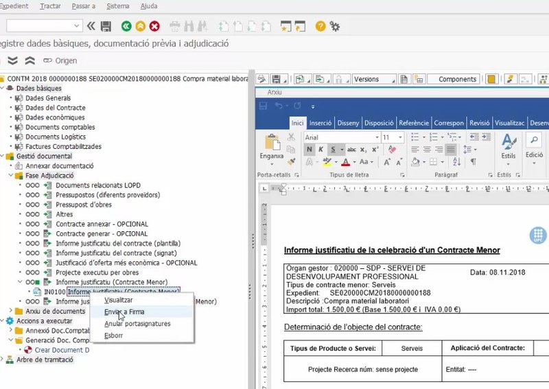 Informe Justificatiu Firma