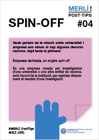 SPIN-OFF Clica per ampliar