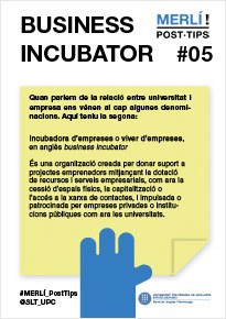 Business incubator
