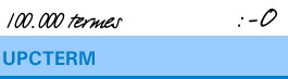 UPCTERM sorpresa