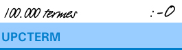 UPCTERM sorpresa