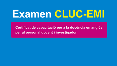 Examen CLUC-EMI