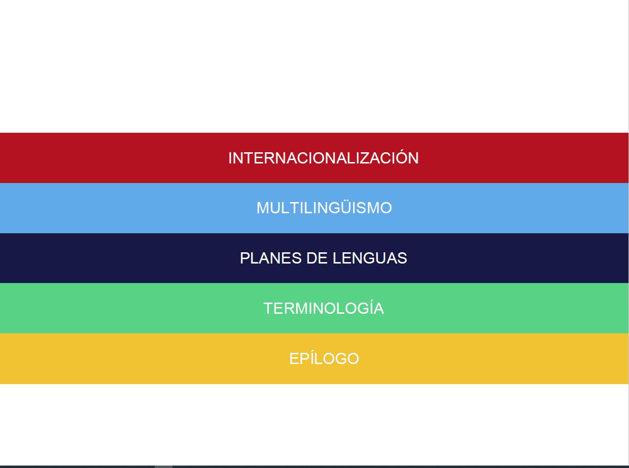 Internacionalización
