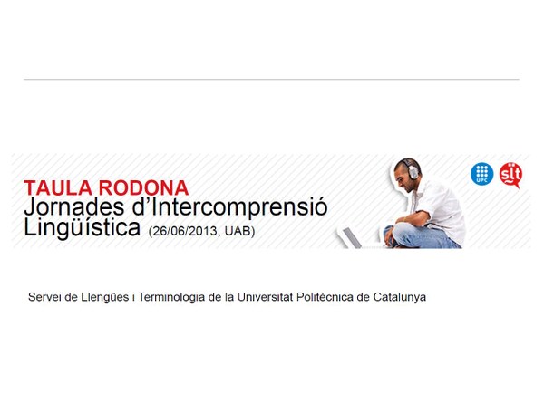 Jornades d’Intercomprensió Lingüística