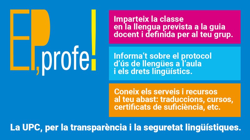 Descarregueu-vos el cartell informatiu sobre transparència i seguretat lingüístiques.