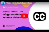 Crea i edita subtítols per als teus vídeos