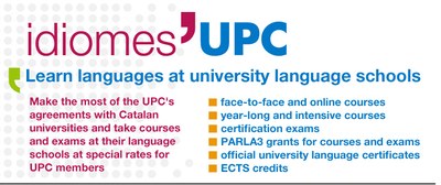 Idiomes UPC