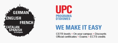 UPC Language Programme. We make it easy