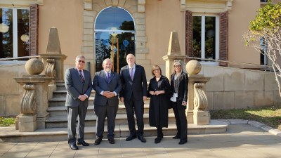La UPC segueix rebent visites institucionals internacionals durant el mes de març de 2025