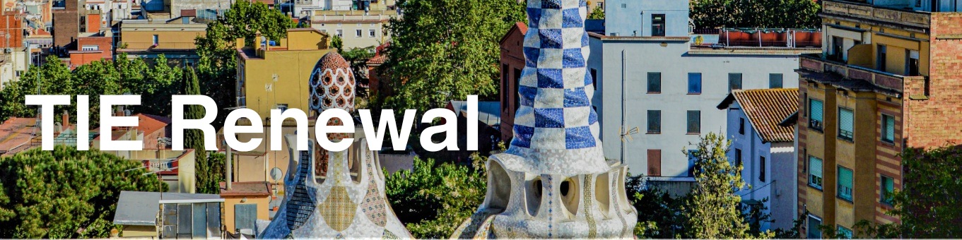 TIE Renewal, (open link in a new window)