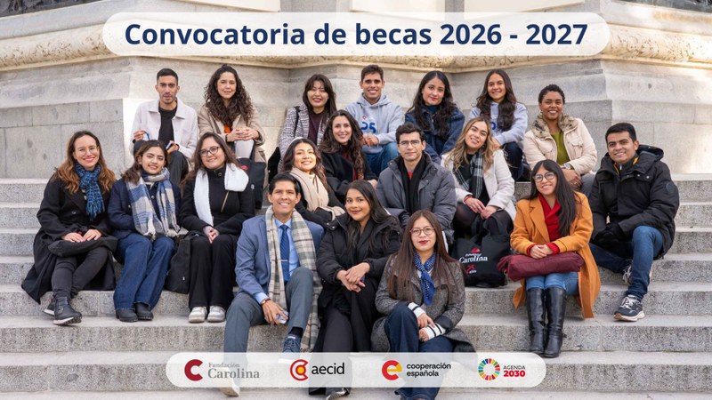 Abierta la convocatoria de becas de Doctorado Fundación Carolina 2026-2027