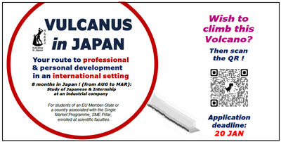 El Programa Vulcanus - una ocasión para hacer prácticas en Japón