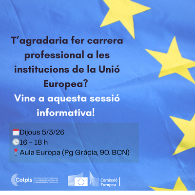 Sesión informativa: Carrera Profesional en las Instituciones de la Unión Europea